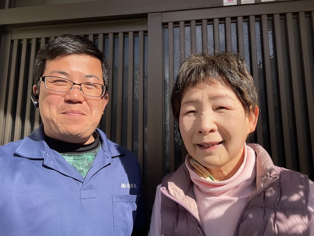 明石市　K様邸　雹被害による波板交換工事。きれいになり満足ですとお喜びのお声をいただきました